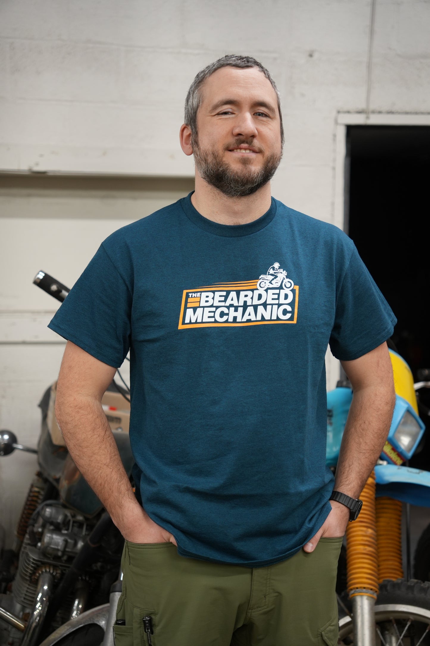 Blue & Gold Short Sleeve Tee