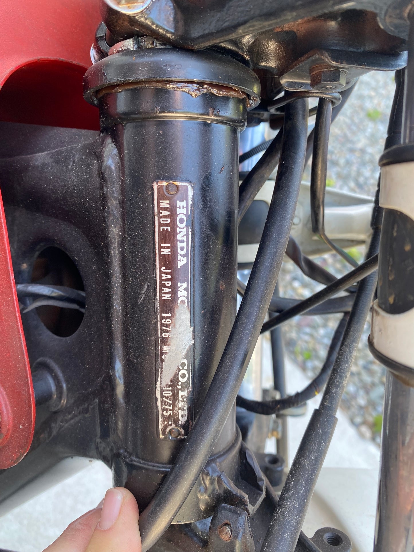 1976 Honda MR250 Title PA TITLE