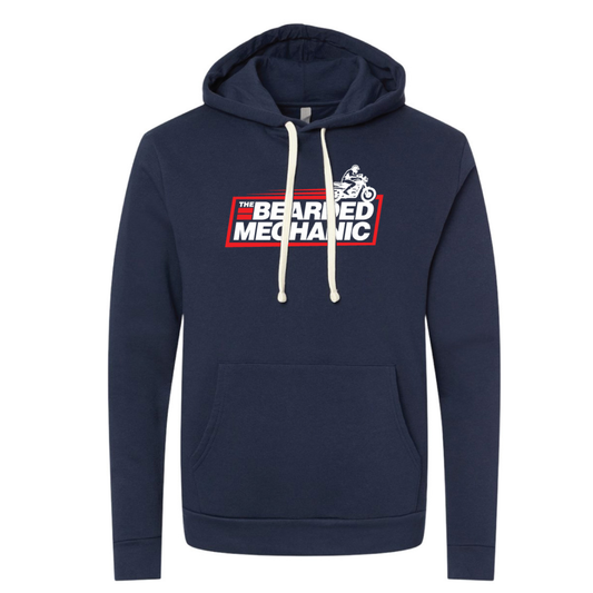 Pre-Sale *NEW* Bearded Mechanic Navy Hoodie